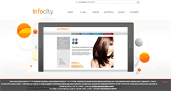 Desktop Screenshot of infocity.pl