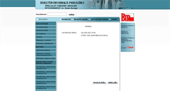 Desktop Screenshot of bip.oswbytow.infocity.pl