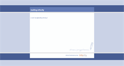 Desktop Screenshot of mailing.infocity.pl