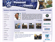 Tablet Screenshot of pomorskiclassic.infocity.pl