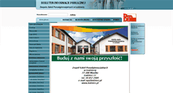 Desktop Screenshot of bip.ckulodzierz.infocity.pl